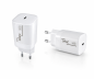 Preview: USB C зарядно устройство 45W + USB-C към C кабел, бързо зарядно устройство с PD3.0 и PPS + USB-C заряден кабел, бял, 1,5 м